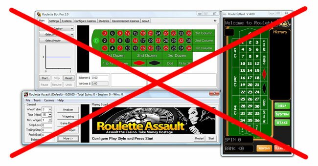 All Roulette Bots and software is 100% SCAM